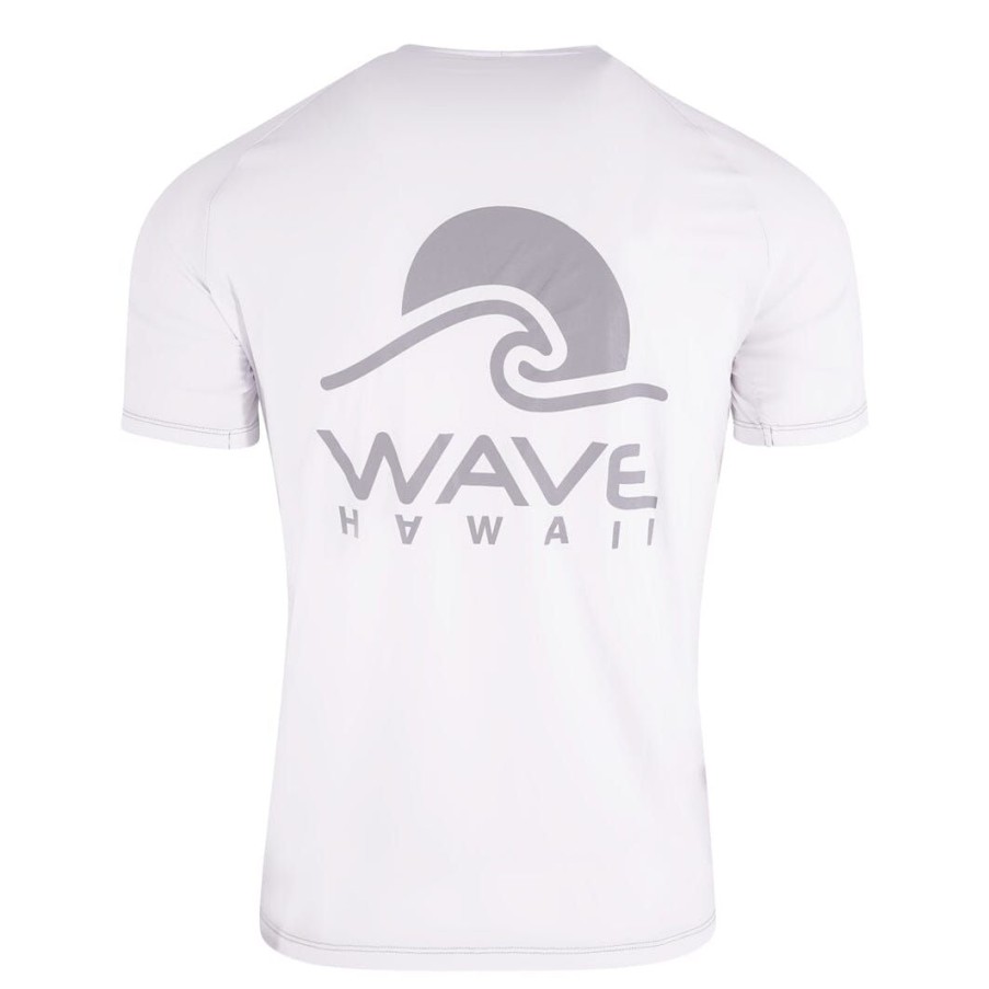 Clothing & Co. WAVE HAWAII | T-Shirt Kalaoa, Heather Black, Bio Baumwolle