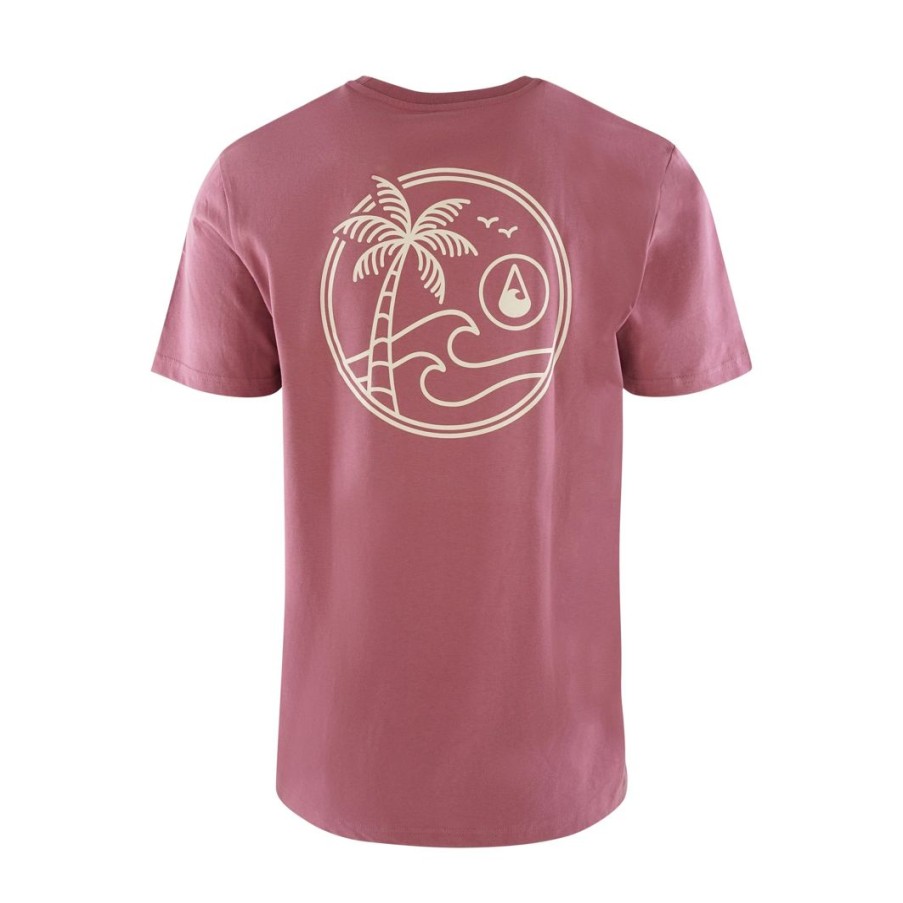 Our Product Range WAVE HAWAII | T-Shirt Waimea Hibiscus Red, Bio Baumwolle