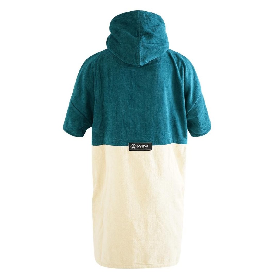 Ponchos WAVE HAWAII | Wave Hawaii Poncho Petrol, Velor