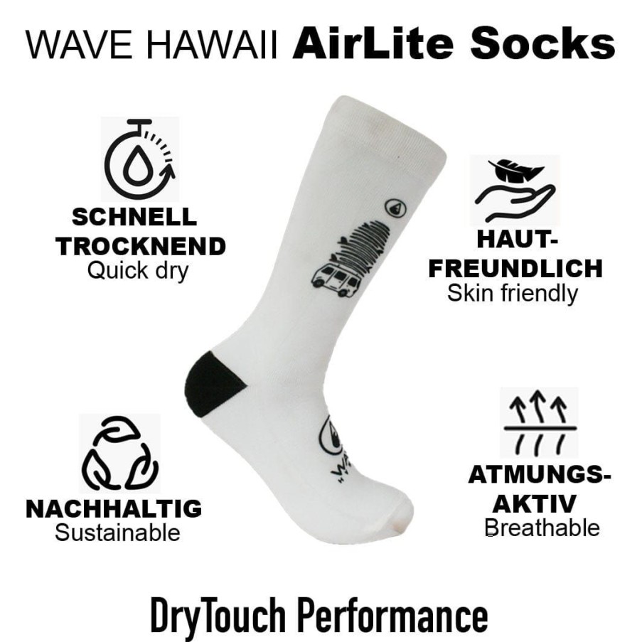 Our Product Range WAVE HAWAII | Airlite Drytouch Socks D11