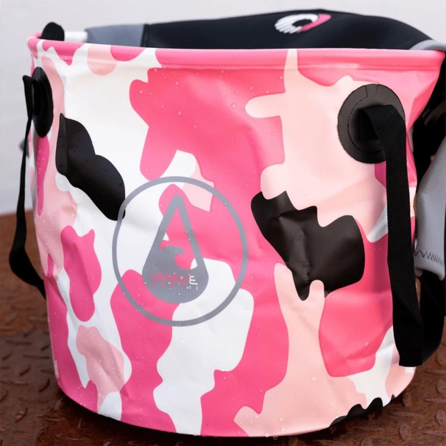 Equipment WAVE HAWAII | Wave Hawaii Beach Bucket, Camou Pink