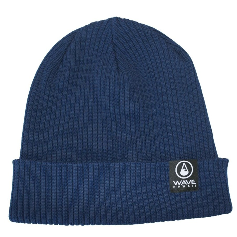 Clothing & Co. WAVE HAWAII | Wave Hawaii Beanie Bio Cotton Blue